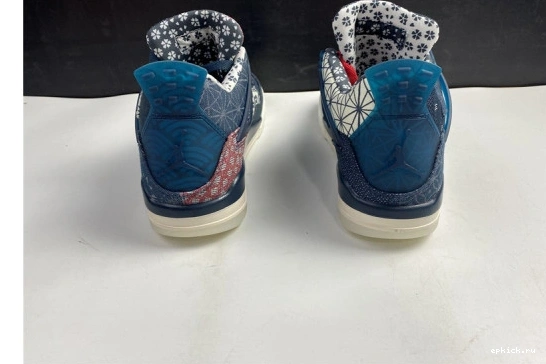 Rep EP Air 4 CW0898-400 Retro Jordan CW0898-400 Sashiko SE 0219